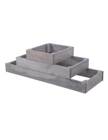 Grządki kaskadowe - Grządka na warzywa regulowana skrzynie na warzywniak inspekt 27x117x30 - product 3