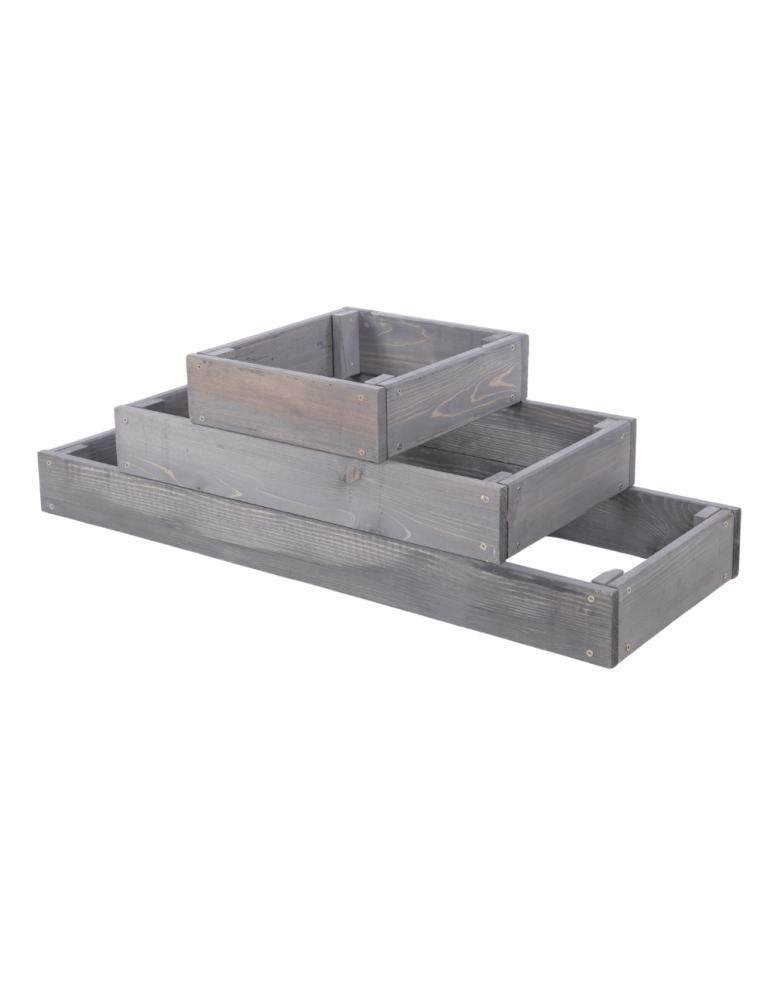 Grządki kaskadowe - Grządka na warzywa regulowana skrzynie na warzywniak inspekt 27x117x30 - product b2b.wamar.biz 3