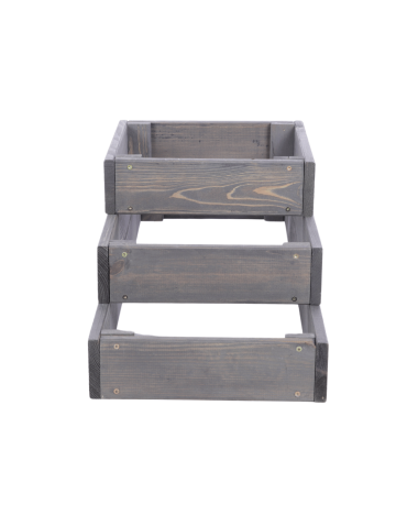 Grządki kaskadowe - Grządka na warzywa regulowana skrzynie na warzywniak inspekt 27x117x30 - product 5