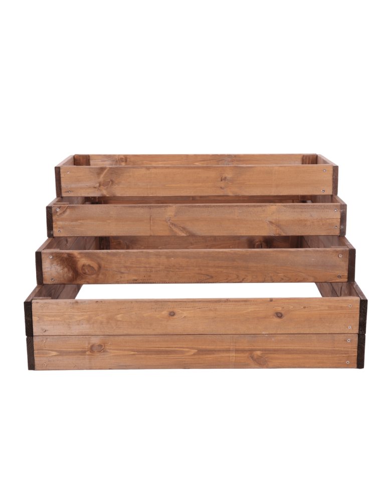 Grządki kaskadowe - Skrzynia na warzywa kaskadowa skrzynie na warzywniak regulacja 45x117x80 - product b2b.wamar.biz 5