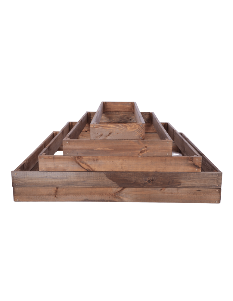 Grządki kaskadowe - Skrzynia na warzywa kaskadowa skrzynie na warzywniak regulacja 45x117x100 - product b2b.wamar.biz 4