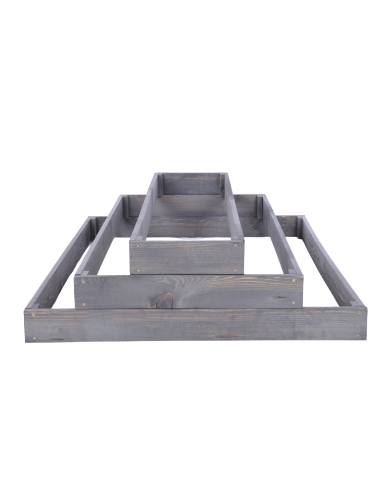 Grządki kaskadowe - Skrzynia na warzywa regulowana skrzynie na warzywnik inspekt 27x117x120 - product b2b.wamar.biz 4