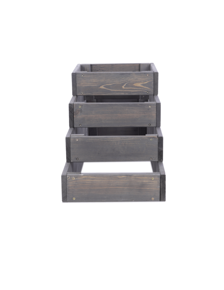 Grządki kaskadowe - Skrzynia na warzywa regulowana skrzynie na warzywniak donica 36x117x30 - produkt b2b.wamar.biz 5