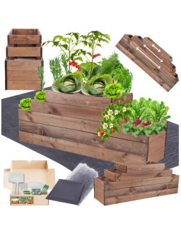 Skrzynia na warzywa kaskadowa skrzynie na warzywniak regulacja 45x117x30