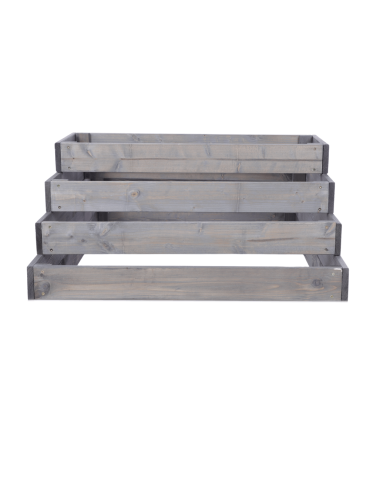 Grządki kaskadowe - Skrzynia na warzywa regulowana skrzynie na warzywniak donica 36x117x80 - product 5