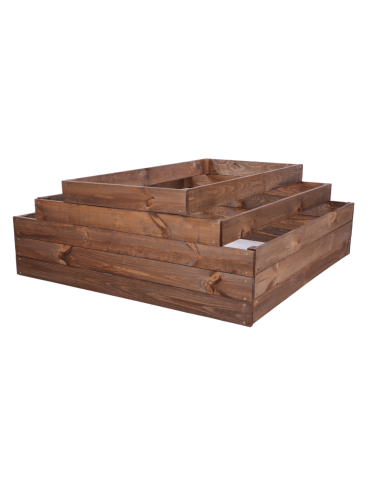 Grządki kaskadowe - Skrzynia na warzywa regulowana skrzynie na warzywniak inspekt 45x117x120 - product 3