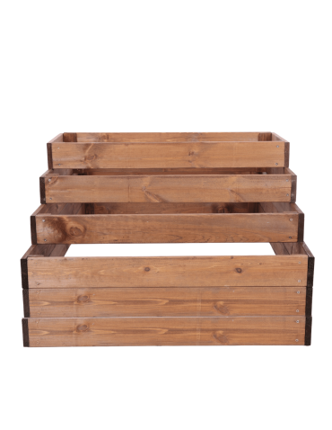 Grządki kaskadowe - Grządka na warzywa regulowana skrzynie na warzywniak inspekt 54x117x60 - product 5