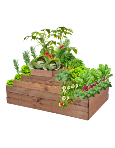 Grządka na warzywa regulowana skrzynie na warzywniak inspekt 54x117x90 - product 2