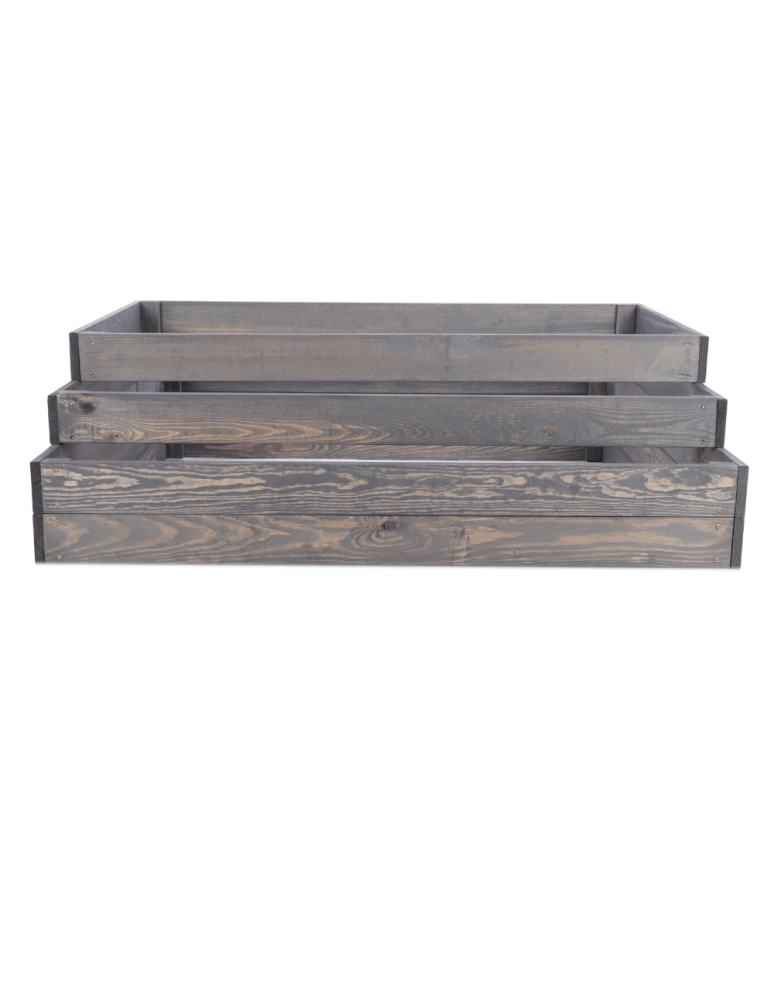 Grządki kaskadowe - Skrzynia na warzywa regulowana skrzynie na warzywniak donica 36x117x120 - product b2b.wamar.biz 5