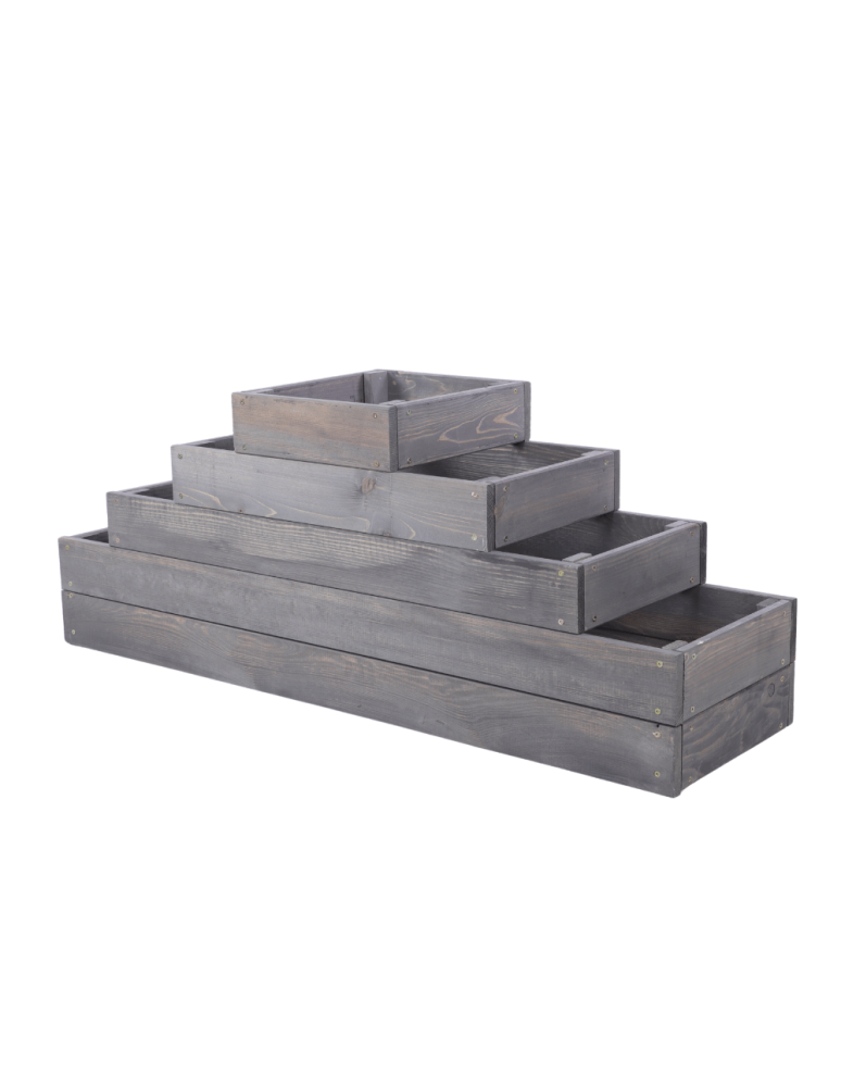 Grządki kaskadowe - Skrzynia na warzywa kaskadowa skrzynie na warzywniak regulacja 45x117x30 - produkt b2b.wamar.biz 3