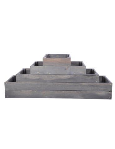 Grządki kaskadowe - Skrzynia na warzywa kaskadowa skrzynie na warzywniak regulacja 45x117x30 - produkt 4