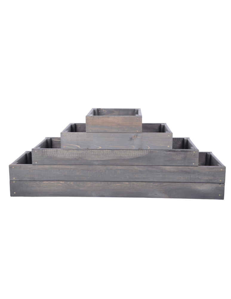 Grządki kaskadowe - Skrzynia na warzywa kaskadowa skrzynie na warzywniak regulacja 45x117x30 - produkt b2b.wamar.biz 4