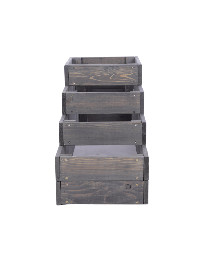 Grządki kaskadowe - Skrzynia na warzywa kaskadowa skrzynie na warzywniak regulacja 45x117x30 - produkt b2b.wamar.biz 5