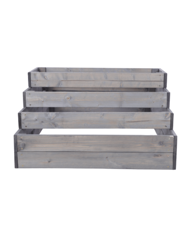 Grządki kaskadowe - Skrzynia na warzywa kaskadowa skrzynie na warzywniak regulacja 45x117x80 - product 5