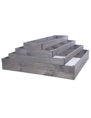 Grządki kaskadowe - Skrzynia na warzywa kaskadowa skrzynie na warzywniak regulacja 45x117x120 - product 3