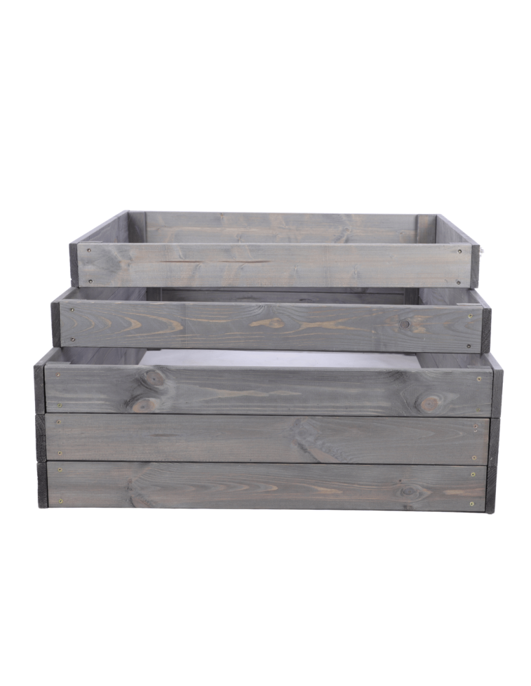 Grządki kaskadowe - Skrzynia na warzywa kaskadowa skrzynie na warzywniak regulacja 45x117x80 - product b2b.wamar.biz 5