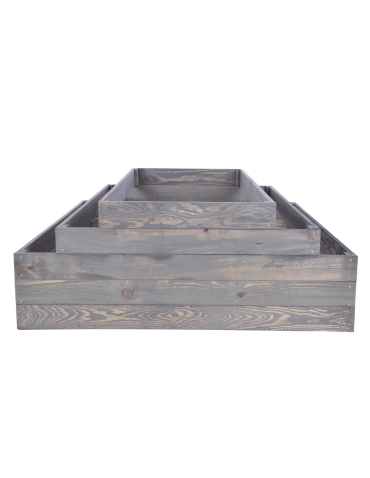 Grządki kaskadowe - Skrzynia na warzywa regulowana skrzynie na warzywniak inspekt 45x117x100 - produkt 4