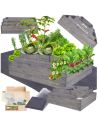 Skrzynia na warzywa regulowana skrzynie na warzywniak inspekt 45x117x120
