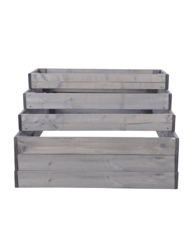 Grządki kaskadowe - Grządka na warzywa regulowana skrzynie na warzywniak inspekt 54x117x100 - produkt 5