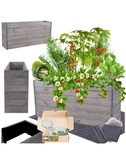 Skrzynia na warzywa skrzynie na warzywniak inspekt donica grządka 54x120x30