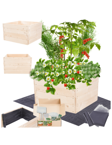 Skrzynia na warzywa skrzynie na warzywniak inspekt donica grządka 36x93x90