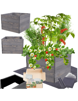 Skrzynia na warzywa skrzynie na warzywnik inspekt donica grządka 45x103x60