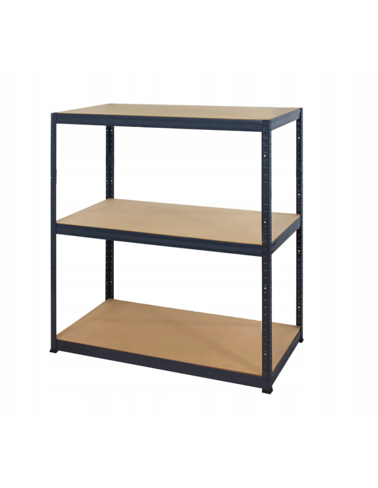 Magazynowe regały metalowe - Regał metalowy PREMIUM HELIOS 90x180x45cm 3Px275kg - produkt b2b.wamar.biz 2