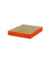 Półka do regału metalowa półka pomarańczowa 30x30 regał metalowy HELIOS 175