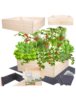 Skrzynia na warzywa skrzynie na warzywniak inspekt donica grządka 36x103x100