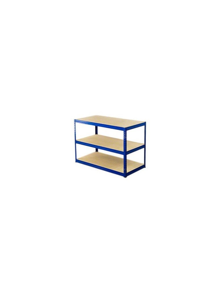 Magazynowe regały metalowe - Regał metalowy HELIOS 90x150x30cm 3Px275kg - product b2b.wamar.biz 2