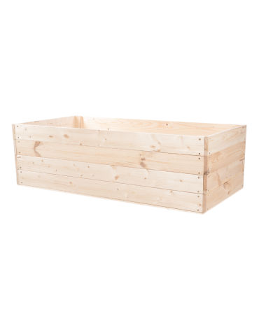 Uprawowe skrzynie ogrodowe- Warzywniaki- skrzynia do uprawy - Skrzynia na warzywa skrzynie na warzywniak inspekt donica grządka 36x120x80 - product 3