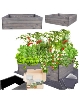 Skrzynia na warzywa skrzynie na warzywniak inspekt donica grządka 36x103x100