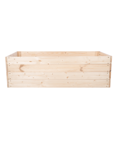 Uprawowe skrzynie ogrodowe- Warzywniaki- skrzynia do uprawy - Skrzynia na warzywa skrzynie na warzywniak inspekt donica grządka 36x120x80 - produkt 4