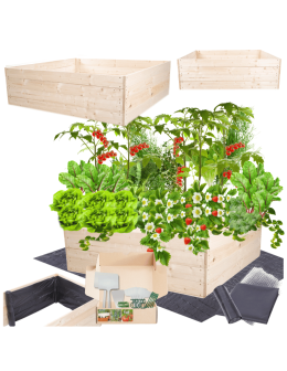 Skrzynia na warzywa skrzynie na warzywniak inspekt donica grządka 36x120x117