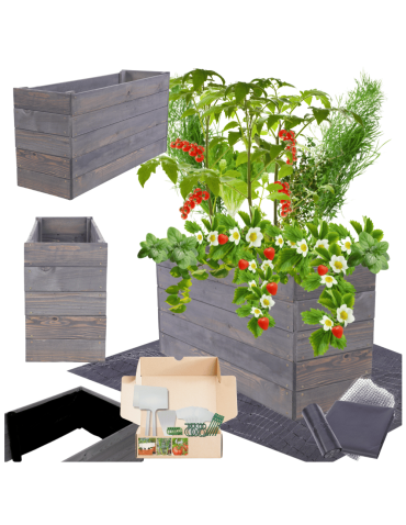 Skrzynia na warzywa skrzynie na warzywnik inspekt donica grządka 45x83x30