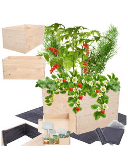 Skrzynia na warzywa skrzynie na warzywnik inspekt donica grządka 45x93x60