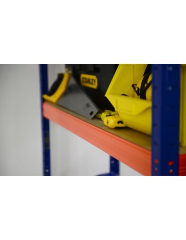 Półki do Regałów - Półka do regału metalowa półka pomarańcz 100x40 regał metalowy HELIOS 275kg - product 3