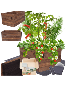 Skrzynia na warzywa skrzynie na warzywnik inspekt donica grządka 45x103x90