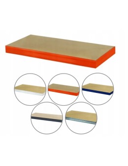 Półka do regału metalowa półka pomarańcz 100x45 regał metalowy HELIOS 400kg