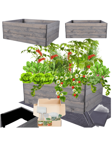 Skrzynia na warzywa skrzynie na warzywnik inspekt donica grządka 45x120x90