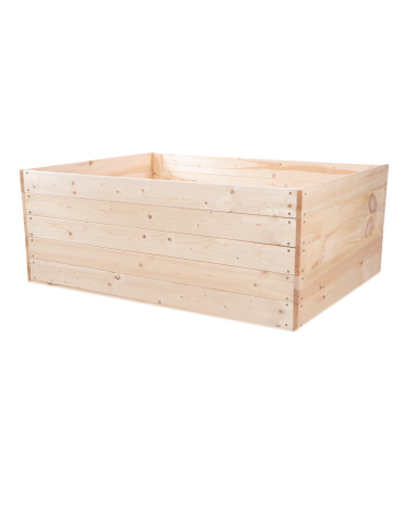 Uprawowe skrzynie ogrodowe- Warzywniaki- skrzynia do uprawy - Skrzynia na warzywa skrzynie na warzywnik inspekt donica grządka 45x120x100 - product 3