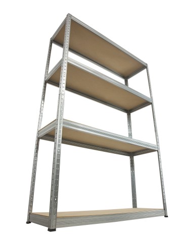Regały Magazynowe - Regał Helios 180x90x40 cm 4 półki/175kg Ocynkowany - product 5