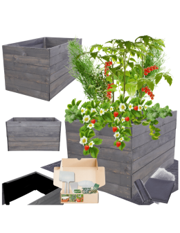 Skrzynia na warzywa skrzynie na warzywniak inspekt donica grządka 54x93x90