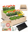 Skrzynia na warzywa warzywnik IMPREGNOWANY 54x90x120 GRATISY WYSOKA ECO