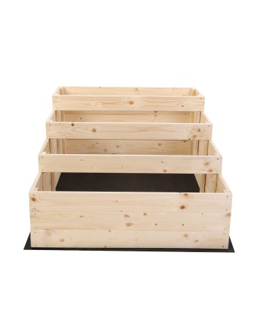 Grządki kaskadowe - Skrzynia na warzywa warzywnik IMPREGNOWANY 54x90x120 GRATISY WYSOKA ECO - product 4