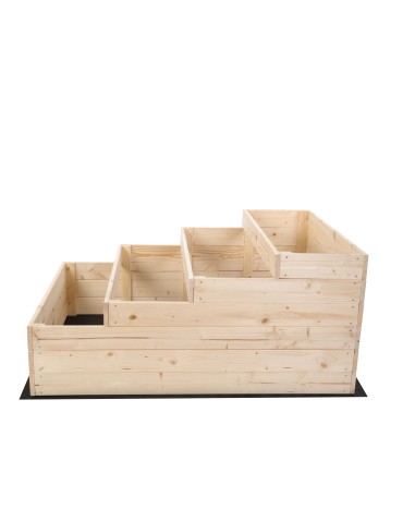 Grządki kaskadowe - Skrzynia na warzywa warzywnik IMPREGNOWANY 54x90x120 GRATISY WYSOKA ECO - product 5
