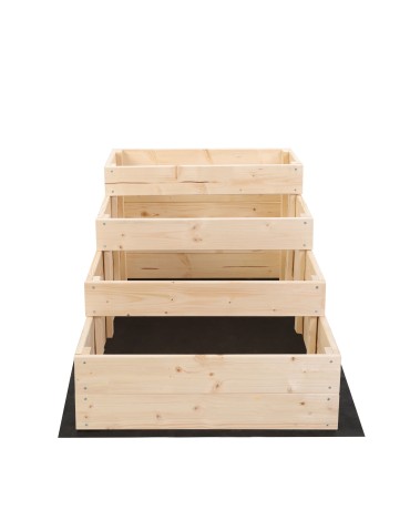 Grządki kaskadowe - Skrzynie na warzywa warzywniak donica IMPREGNOWANY 45x60x120 GRATISY EKO - produkt 4