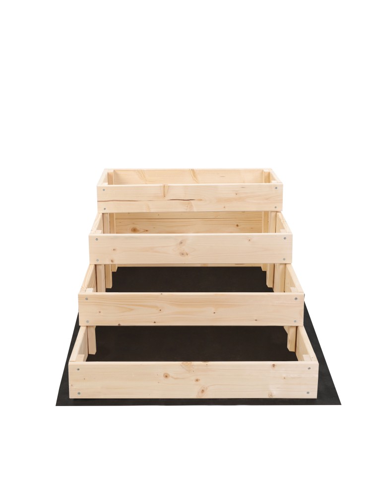 Grządki kaskadowe - Skrzynia na warzywa warzywniak grządka IMPREGNOWANY 36x60x120 GRATISY EKO - produkt b2b.wamar.biz 5