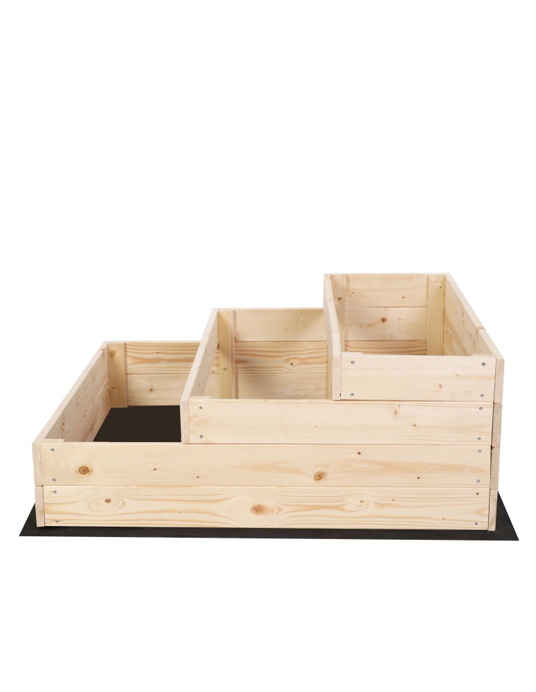 Grządki kaskadowe - Skrzynia na warzywa warzywniak grządka IMPREGNOWANY 36x90x90 GRATISY EKO - product b2b.wamar.biz 4