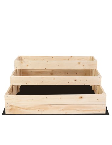 Grządki kaskadowe - Skrzynia na warzywa warzywniak grządka IMPREGNOWANY 36x90x90 GRATISY EKO - product 5